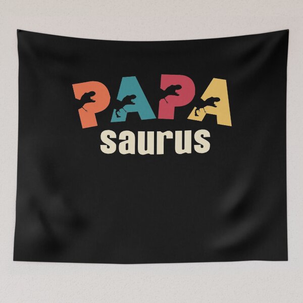 Item preview, Papasaurus Vintage Retro designed and sold by retrodesigner14.