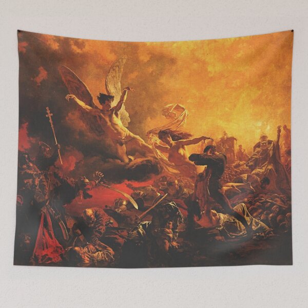 Item preview, The Triumph of the Genius of Destruction, by Mihály Zichy designed and sold by JustContemplate.