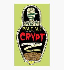 Pale ale from the crypt Photographic Print