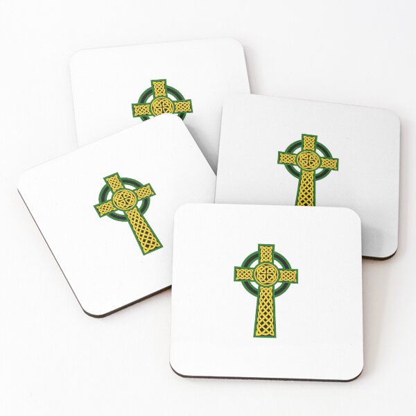 Aperçu de l'œuvre Croix celtique (vert foncé, simple) créée et vendue par Pendy777.
