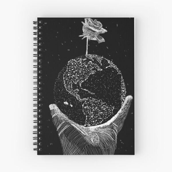 Item preview, spacey Earth and rose  designed and sold by East22stills.