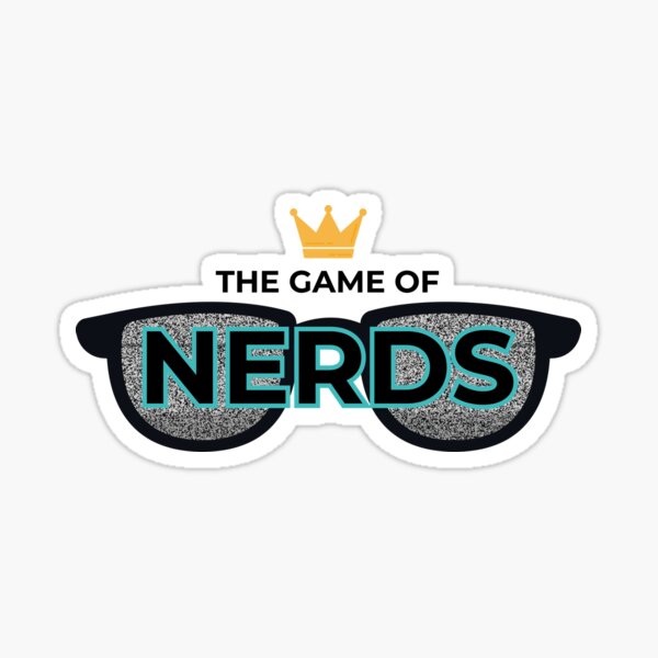 The Game of Nerds 2020 Logo Sticker