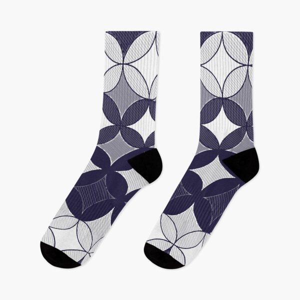 Item preview, Denium Blue Classic Geometric designed and sold by Sharon Schwalbe.