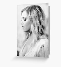 Eliza Taylor - Comic Con - The 100 Poster Greeting Card