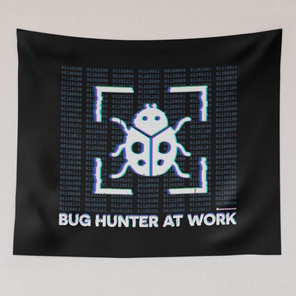 Item preview, BUG HUNTER AT WORK designed and sold by Office Geek Shop.