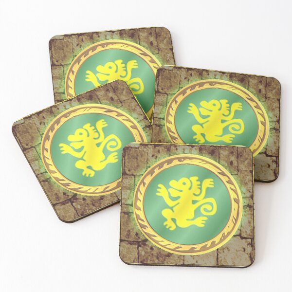 Item preview, Legends of the Hidden Temple Set : Green Monkeys designed and sold by DuskWingArts.