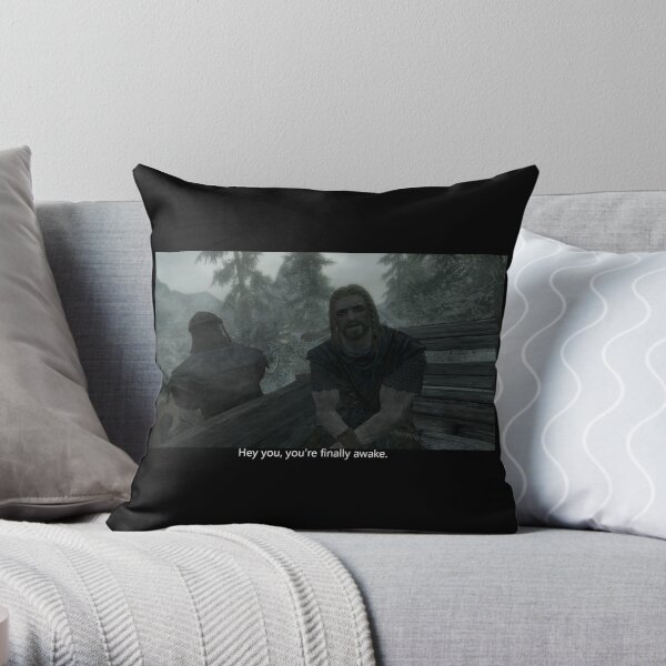 Youre Finally Awake Pillows Cushions Redbubble