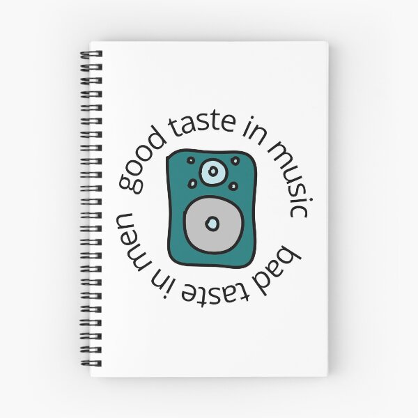 Item preview,  good taste in music bad taste in men designed and sold by fridayNightfunk.