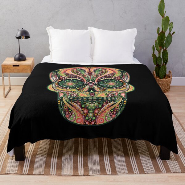 Item preview, Mexican Sugar Skull Illustration designed and sold by Brownflower28.