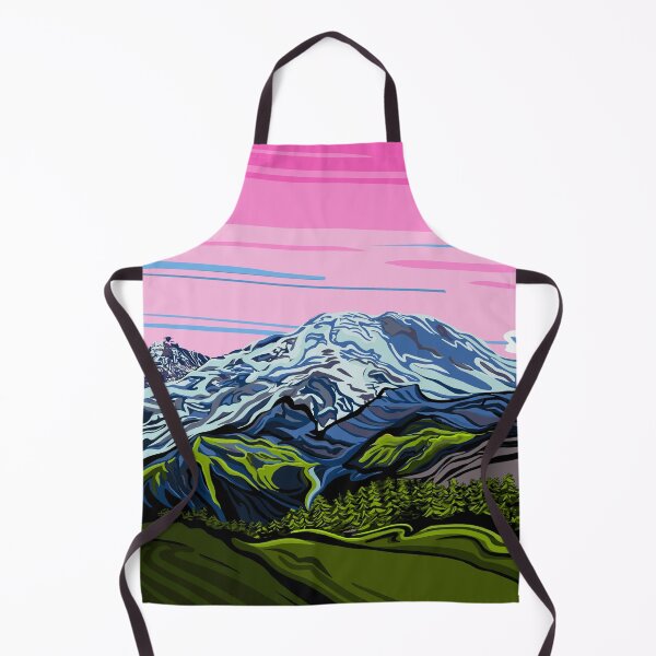 Artikelvorschau, Rosa majestätischer Mount Rainier entworfen und verkauft von Linda Sholberg.
