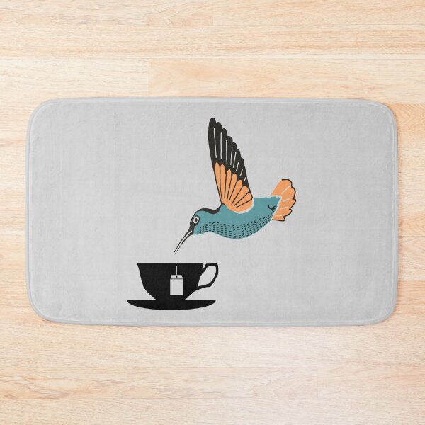 Item preview, Bird Drinking Tea designed and sold by NineVi.