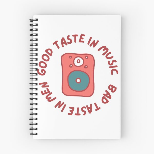 Item preview,   good taste in music bad taste in men designed and sold by fridayNightfunk.