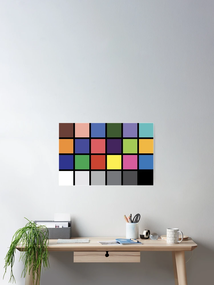 Thumbnail 2 of 3, Poster, Color Rendition Chart designed and sold by ortegasg.