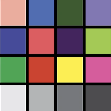 Artwork thumbnail, Color Rendition Chart by ortegasg