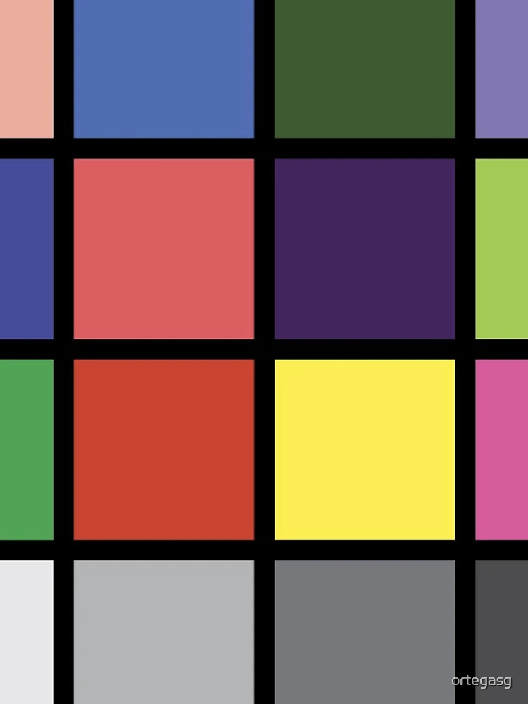 Thumbnail 4 of 4, iPhone Case, Color Rendition Chart designed and sold by ortegasg.