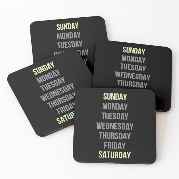 Item preview, Weekdays Days of the Week designed and sold by Digital Lama Creations.