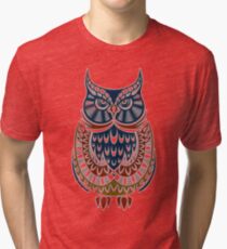 owl Tri-blend T-Shirt