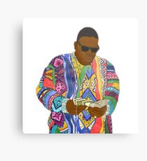 Lienzo metálico Biggie Smalls