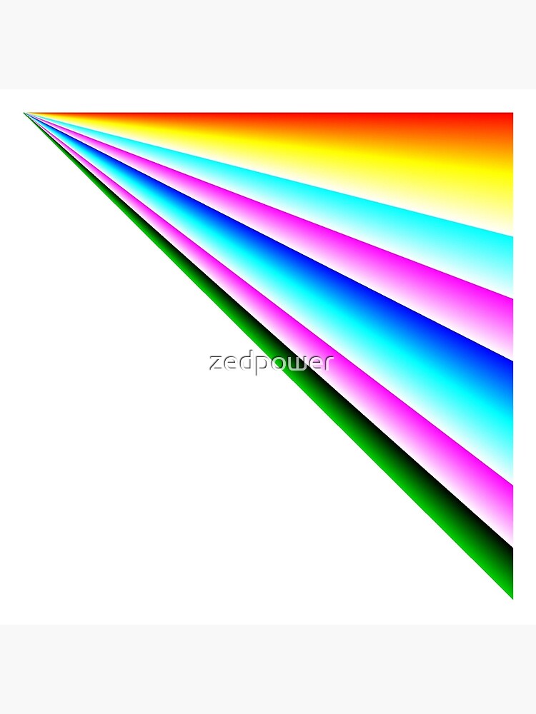 Rainbow Road: Linear Rainbow by zedpower