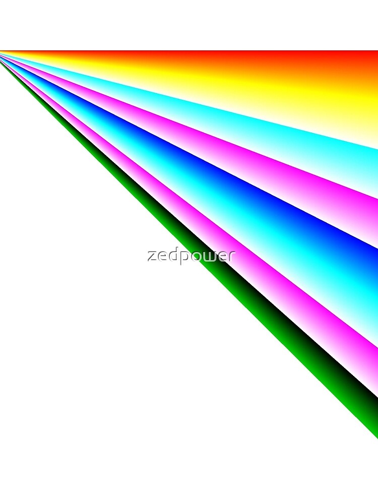 Rainbow Road: Linear Rainbow by zedpower