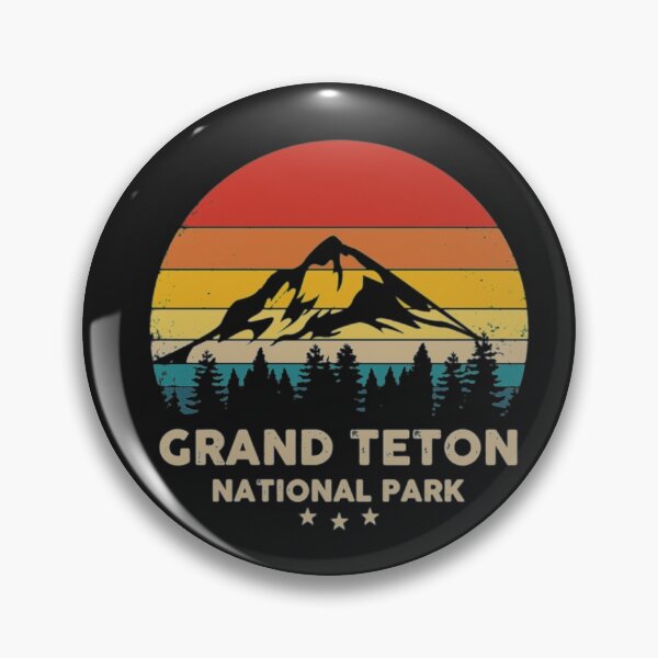 Item preview, Grand Teton National Park Retro Souvenir Clothing designed and sold by Clavitaps.