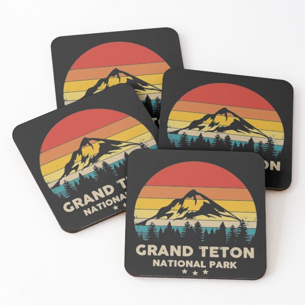 Item preview, Grand Teton National Park Retro Souvenir Clothing designed and sold by Clavitaps.