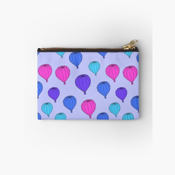 Item preview, Pink Purple Blue Hot Air Balloon Skies designed and sold by LaurensFortune.