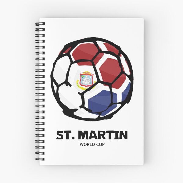 Item preview, St Martin Football Country Flag designed and sold by KewaleeTee.