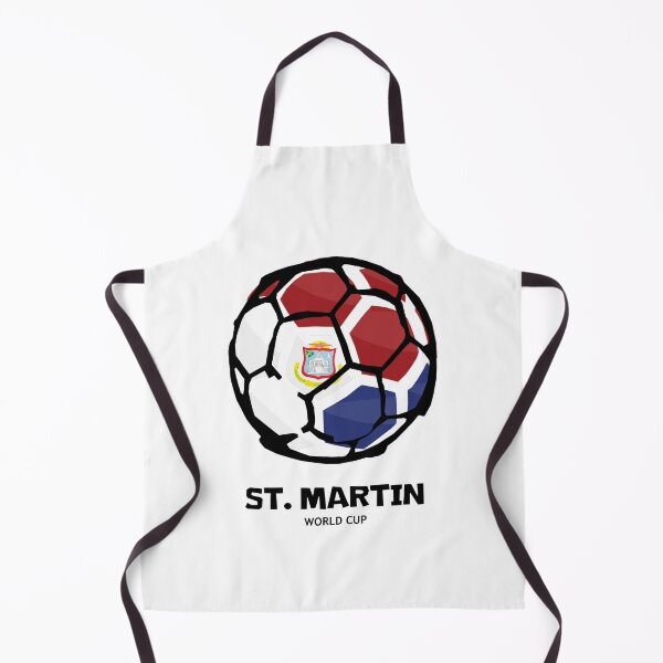 Item preview, St Martin Football Country Flag designed and sold by KewaleeTee.