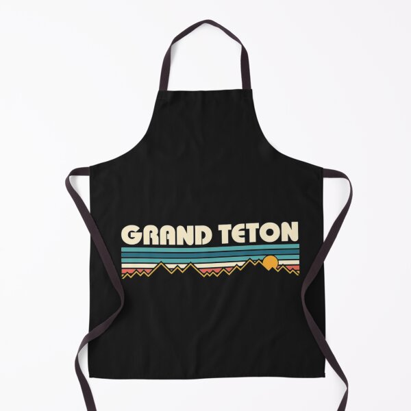 Item preview, Retro Grand Teton Mountain Sunset Clothing designed and sold by Clavitaps.