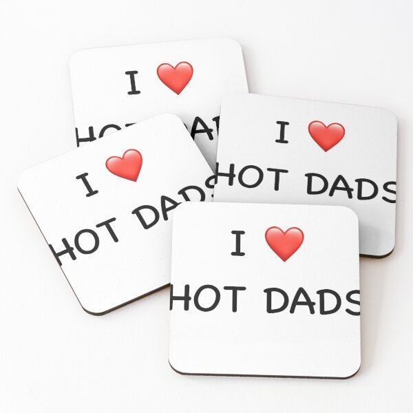 Item preview, I love hot dads designed and sold by Almstthere4.
