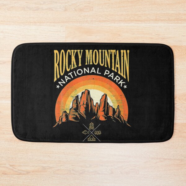 Item preview, Rocky Mountain National Park Retro Sunset Clothing designed and sold by Clavitaps.