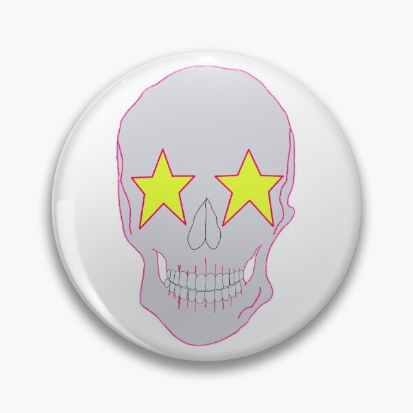Item preview, star eyed skull designed and sold by mollsdesignss.