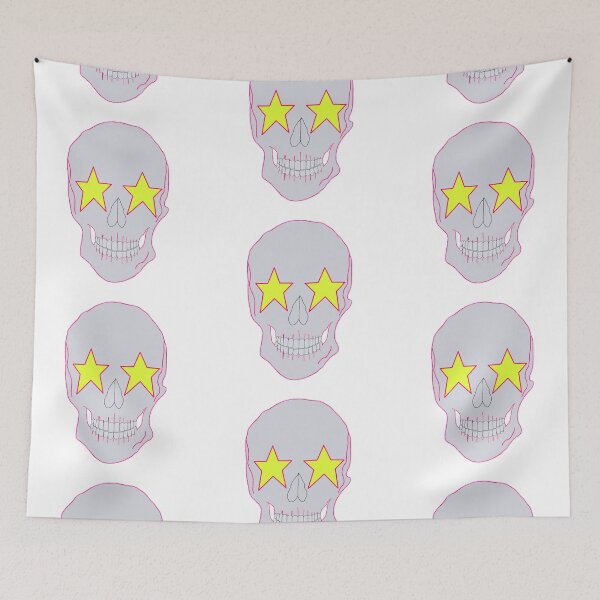 Item preview, star eyed skull designed and sold by mollsdesignss.