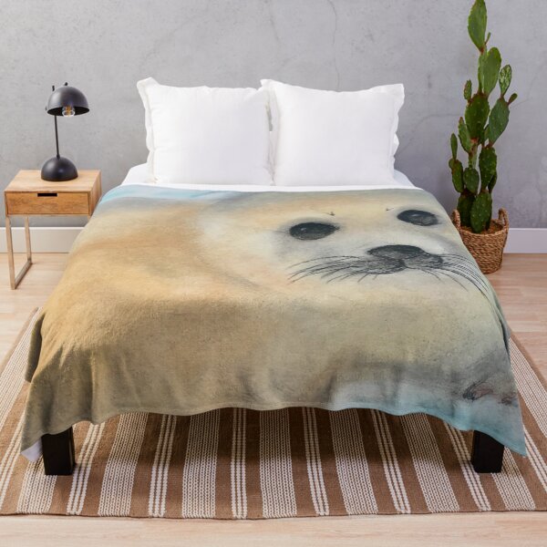 Item preview, Fluffy Arctic Seal designed and sold by Lady-Lilac.