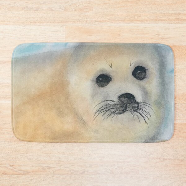 Item preview, Fluffy Arctic Seal designed and sold by Lady-Lilac.