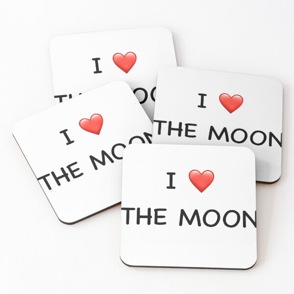 Item preview, I love the moon  designed and sold by Almstthere4.