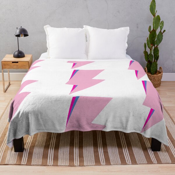 Item preview, pink layered lighting bolt designed and sold by mollsdesignss.