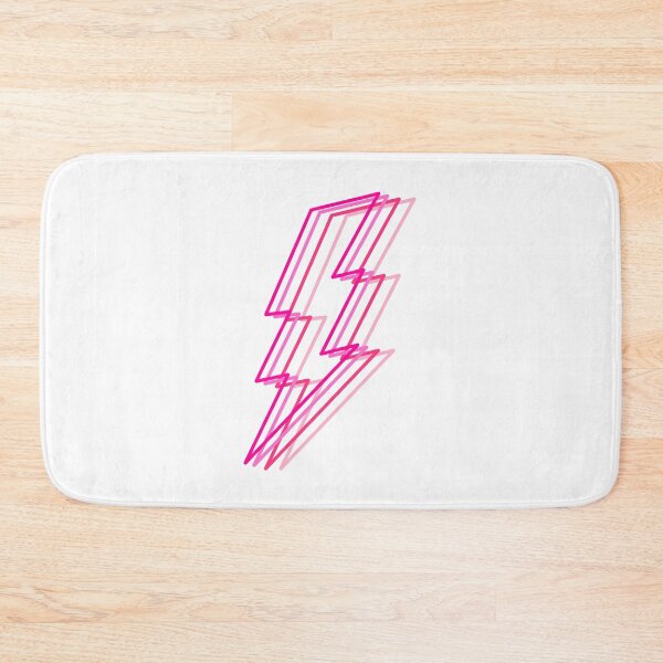 Item preview, pink layered lighting bolt designed and sold by mollsdesignss.
