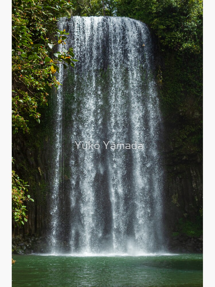 Thumbnail 3 of 3, Sticker, Rhythm of Falls designed and sold by Yuko Yamada.