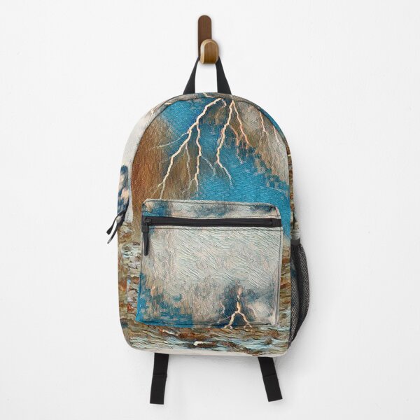 Item preview, GALATHI Brown Ocean Lightning designed and sold by Galathi Designs.