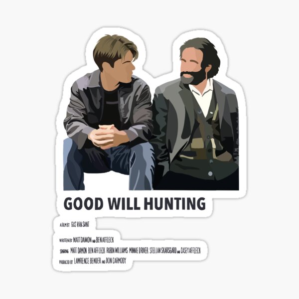 Artikel-Vorschau von Good Will Hunting Movie Poster Illustration, designt und verkauft von jenkinsmack.