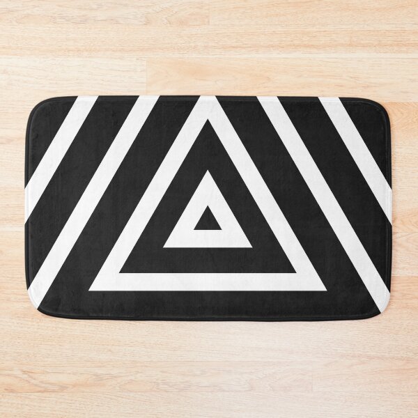 Item preview, Black & White Triangle designed and sold by Singhe Design.