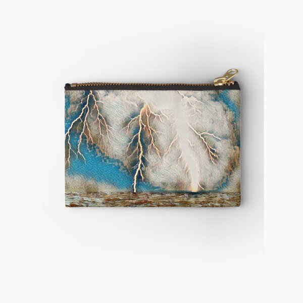 Item preview, GALATHI Brown Ocean Lightning designed and sold by Galathi Designs.