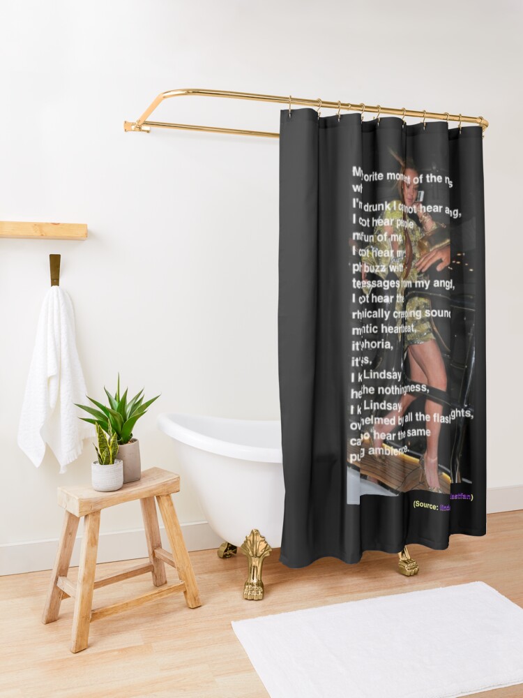 Alternate view of My favorite moment Shower Curtain