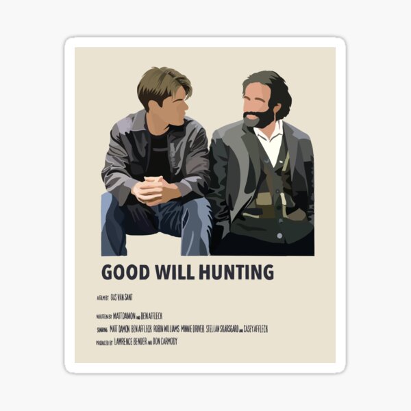 Artikel-Vorschau von Good Will Hunting Movie Poster Illustration, designt und verkauft von jenkinsmack.