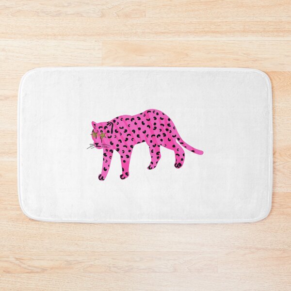 Item preview, neon pink star eyed leopard designed and sold by mollsdesignss.