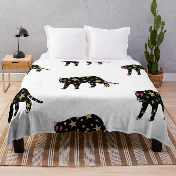 Item preview, black lighting bolt leopard designed and sold by mollsdesignss.