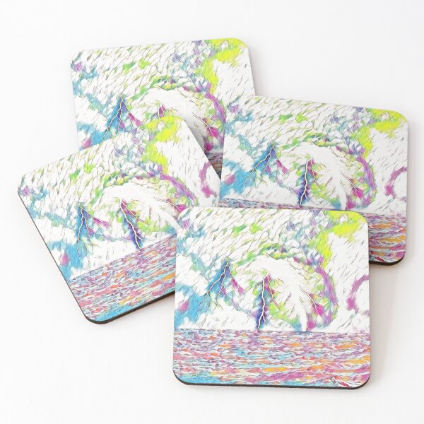Item preview, GALATHI Pink Ocean Lightning designed and sold by Galathi Designs.