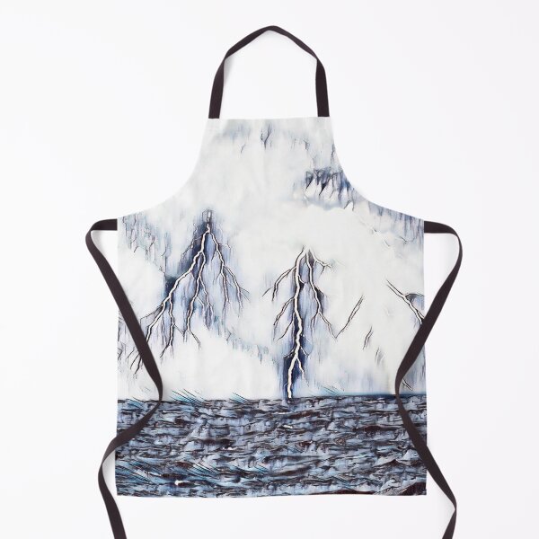 Item preview, GALATHI White Ocean Lightning designed and sold by Galathi Designs.